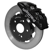 Wilwood Acura RSX/Honda Element/Civic front 12.19-inch brake assembly, black Dynapro 6A caliper and plain face rotor