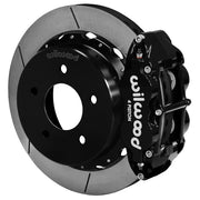 Wilwood Chevrolet/GMC C1500 rear 12.88-inch brake assembly, black Superlite 4R caliper and gt slotted rotor