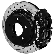 Wilwood Chevrolet/GMC C1500 rear 14.00-inch brake assembly, black Superlite 4R caliper and srp drilled & slotted rotor