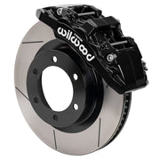 Wilwood Ford Ranger front 13.38-inch brake assembly, black AERO6-DM caliper and gt slotted rotor