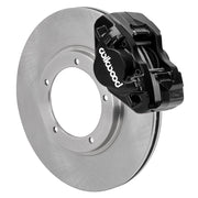 Wilwood Porsche 911 front 11.10-inch brake assembly, black D31 caliper and plain face rotor