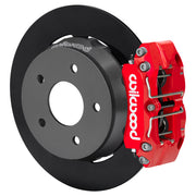 Wilwood rear NDPR assembly for Polaris RZR Pro R/Turbo R, red caliper and 11.25-inch plain face rotor