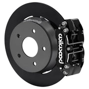 Wilwood rear NDPR assembly for Polaris RZR Pro R/Turbo R, black caliper and 11.25-inch plain face rotor