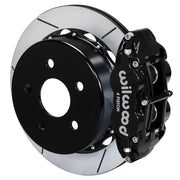 Wilwood rear Forged Narrow Superlite 4R assembly for Jeep Wrangler JL, black caliper and 13.5-inch gt slotted rotor