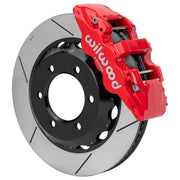 Wilwood front AERO6 assembly for GM K-Series/Blazer/Jimmy 6-Lug 4x4, red caliper and 14-inch gt slotted rotor