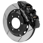 Wilwood front AERO6 assembly for GM K-Series/Blazer/Jimmy 6-Lug 4x4, black caliper and 14-inch gt slotted rotor