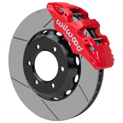 Wilwood front AERO6 assembly for GM K-Series/Blazer/Jimmy 6-Lug 4x4, red caliper and 15-inch gt slotted rotor