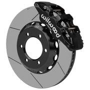 Wilwood front AERO6 assembly for GM K-Series/Blazer/Jimmy 6-Lug 4x4, black caliper and 15-inch gt slotted rotor