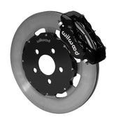 Wilwood Dynalite Front Kit for Chrysler PT Cruiser / Dodge Neon SRT-4 — 12.19-inch Plain, Black components — product view 2