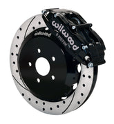 Wilwood Black Billet Superlite 6 12.88-inch SRP Drilled/Slotted Front Brakes — 1993–1997 Chevrolet Camaro / Pontiac Firebird components — product view 2