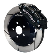 Wilwood Billet Superlite 6 Front Kit for 1993–1997 Chevrolet Camaro / Pontiac Firebird — 12.88-inch GT Slotted, Black components — product view 2