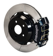 Wilwood Dynapro Rear Disc & Parking-Brake Kit for Subaru Impreza / Forester and Saab 9-2X — 12.19-inch GT Slotted, Black components — product view 2