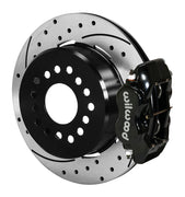Wilwood 12.19-inch SRP Rear Parking Conversion for Big Ford New-Style Ends — Black Calipers, 2.50-inch Offset components — product view 2