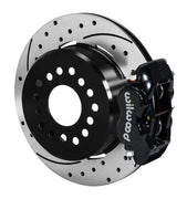 Wilwood Black SRP Rear Disc Conversion for 1993–1997 Camaro / Firebird — 12.19-inch Parking-Brake Kit components — product view 2