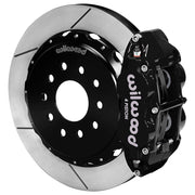 Wilwood Superlite 4R Rear Disc & Parking-Brake Kit for Chevrolet Corvette C5/C6 and Cadillac XLR — 12.88-inch GT Slotted, Black components — product view 2
