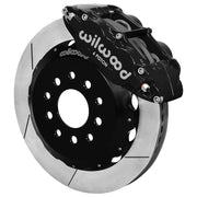 Wilwood Superlite 6R Front Kit for 1988–1996 Chevrolet Corvette C4 — 12.88-inch GT Slotted, Black components — product view 2