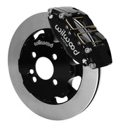 Wilwood Dynapro Dust-Seal Front Kit for selected four-lug Mini Cooper / Cooper S — 12.19-inch Plain, Black components — product view 2