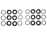 Complete Brembo 6-piston caliper seal kit for a pair of Aston Martin calipers