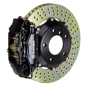 Upgrade your 964 Carrera (1989-94) with Brembo's Gran Turismo Rear Big Brake Kit: 4-piston calipers, FM1000 pads, 328mm x 28mm cross-drilled rotors, braided lines, and CNC mounting hardware. Top-notch performance with everything needed for excellent braking.