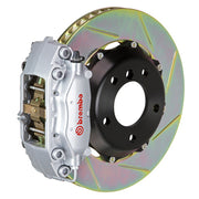 Upgrade your 964 Carrera (1989-94) with Brembo's Gran Turismo Rear Big Brake Kit: 4-piston calipers, FM1000 pads, 328mm x 28mm cross-drilled rotors, braided lines, and CNC mounting hardware. Top-notch performance with everything needed for excellent braking.
