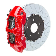 Brembo Gran Turismo Front Brake Kit for 987 Boxster, 350mm discs, 6-piston calipers, FM1000 pads, all hardware included. Shop now at PMB Performance.
