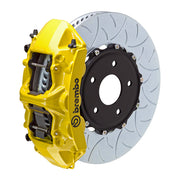 Brembo Gran Turismo Front Brake Kit for 987 Boxster, 350mm discs, 6-piston calipers, FM1000 pads, all hardware included. Shop now at PMB Performance.