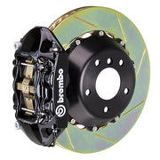 Brembo Gran Turismo Rear Brake Kit for 987 Boxster, 345mm discs, 4-piston calipers, FM1000 pads, all hardware included. Shop now at PMB Performance.