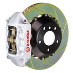 Brembo Gran Turismo Front Brake Kit for 987 Boxster, 345mm discs, 4-piston calipers, FM1000 pads, all hardware included. Shop now at PMB Performance.