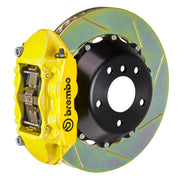 Enhance your 993 C4S/993 Turbo (1995-98) with the Brembo Gran Turismo Rear Big Brake Kit, featuring 4-Piston cast monobloc calipers loaded with FM1000 pads. This kit offers 345mm x 28mm cross-drilled rotors, Goodrich braided lines, and CNC billet hardware, providing outstanding braking performance.