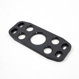 Rennline Billet Tunnel Brace for Macan: CNC-machined 6061-T6 aluminum for improved rigidity, replacing the factory brace. Shop now at PMB Performance.
