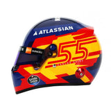 Bell HP77 Carlos Sainz 1:2 Scale F1 Mini Helmet for Williams 2025 F1 Season