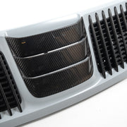Rennline Carbon Fiber Decklid Scoop - 991.2 Turbo S: High-quality carbon fiber, OEM fit, easy install, and modern style upgrade. Shop now at PMB Performance.