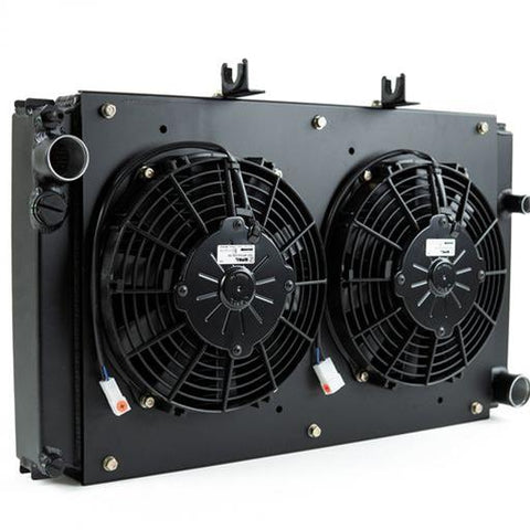 CSF 8180 Right Fender Oil Cooler, fits 65-89 911/930, 50mm core, boosts cooling 10%, drop-in, USA-made. Shop now at PMB Performance.