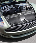 Fabspeed Carbon Hood Slam Panel for Aston Martin DB9 / DBS / Virage, product view 6
