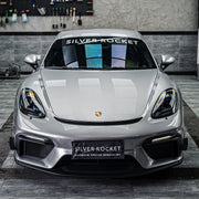 SilverRocket Dry Carbon Clubsport Dive Plane and Lower Side Spoiler Pack for Porsche 718 GT4 RS