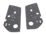 AppBiz 1973 RS Lightweight Door Panel Kit for Porsche 911: Uncovered, fiberboard, sound-dampening foam, leather strap. Custom upholster! Shop now for RS style!