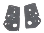 AppBiz 1973 RS Lightweight Door Panel Kit for Porsche 911: Uncovered, fiberboard, sound-dampening foam, leather strap. Custom upholster! Shop now for RS style!