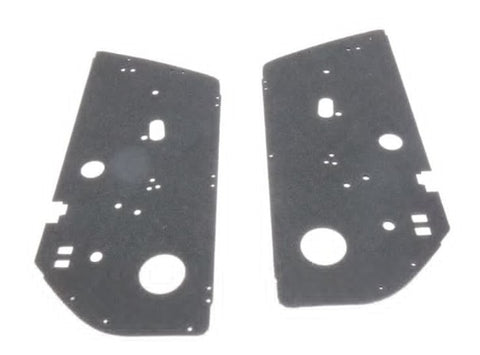 AppBiz 1973 RS Lightweight Door Panel Kit for Porsche 911: Uncovered, fiberboard, sound-dampening foam, leather strap. Custom upholster! Shop now for RS style!