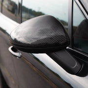 Rennline Carbon Fiber Mirrors for Macan: Premium carbon fiber mirror shells for a sleek, factory fit. Install with OEM hardware. Shop now at PMB Performance.