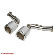 Fabspeed Sport Catalyst Downpipes for Audi RS6 and RS7 (C8)