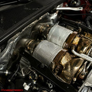 Fabspeed Sport Catalyst Downpipes for Audi RS6 and RS7 (C8), product view 9