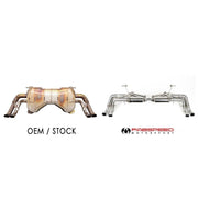 Fabspeed Valved Supersport Rear Exhaust for Audi R8 V10, product view 3