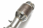 Fabspeed HJS Sport-Cat Downpipe for BMW M2 F87, product view 3
