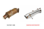 Fabspeed Competition Downpipe for BMW M235i F22, product view 2