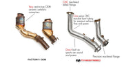 Fabspeed Primary Competition Downpipes for BMW M3 F80 / M4 F82 / F83, product view 2