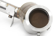 Fabspeed HJS Primary Sport Downpipe Pair for BMW M5 F10, product view 2