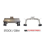 Fabspeed Supercup Rear Exhaust for BMW X5 M E70 / X6 M E71