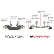 Fabspeed Supersport X-Pipe Exhaust for Corvette Stingray (C8, 2020+), product view 2