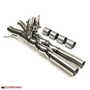Fabspeed Valved Double-X Resonator Bypass for Ram 1500 TRX, product view 2