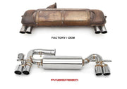 Fabspeed Valved Rear Exhaust for Ferrari 328, product view 2